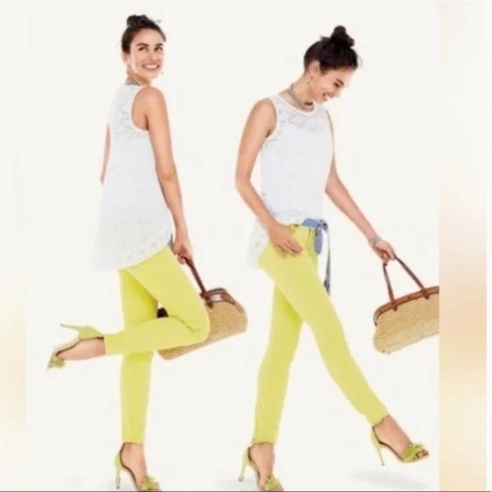 CAbi Gemma Eyelet Lace White Tank Top. Style # #5036